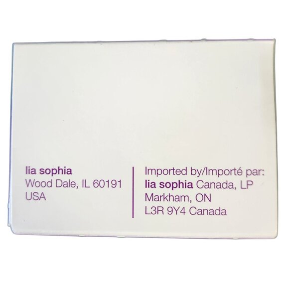 Lia Sophia Wisp Necklace Matte Goldtone and Mother of Pearl 16-18" Retired NIB - Picture 7 of 8